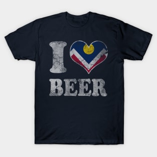 I Heart Flag of Denver Beer T-Shirt